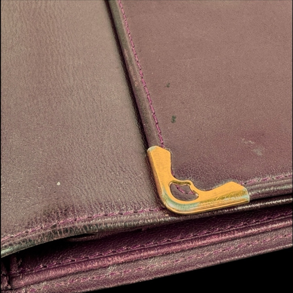 Cartier Trifold Snap Button Wallet with Kiss-Lock - Picture 14 of 16